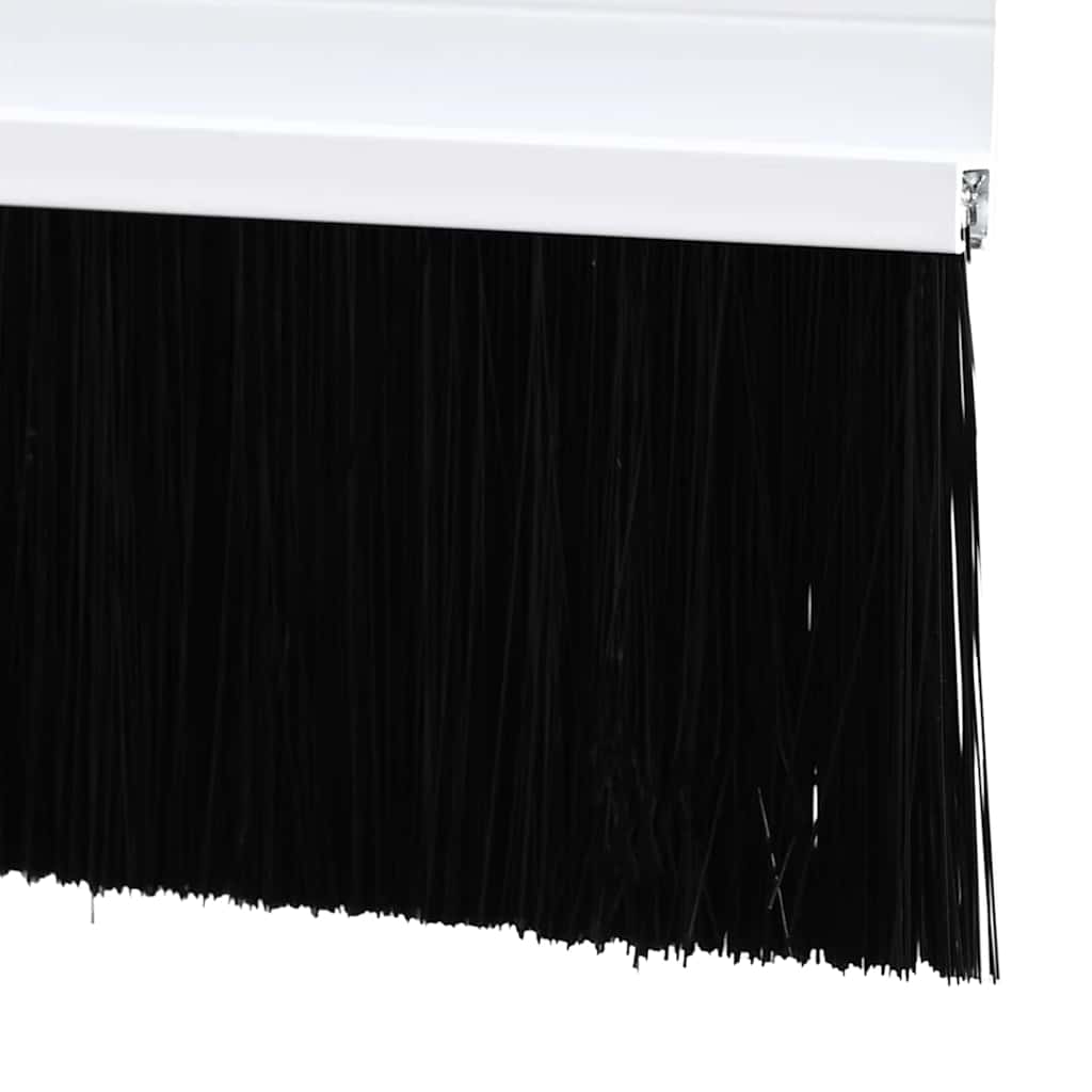 Spazzole per porte a vite 2 pcs Bianco 100 cm Lega di alluminio 42019534