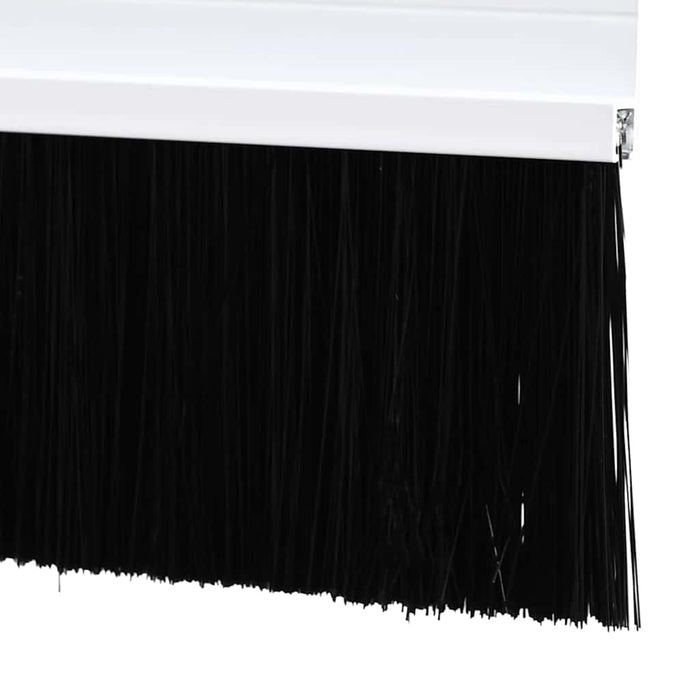 Spazzole per porte a vite 2 pcs Bianco 100 cm Lega di alluminio 42019534