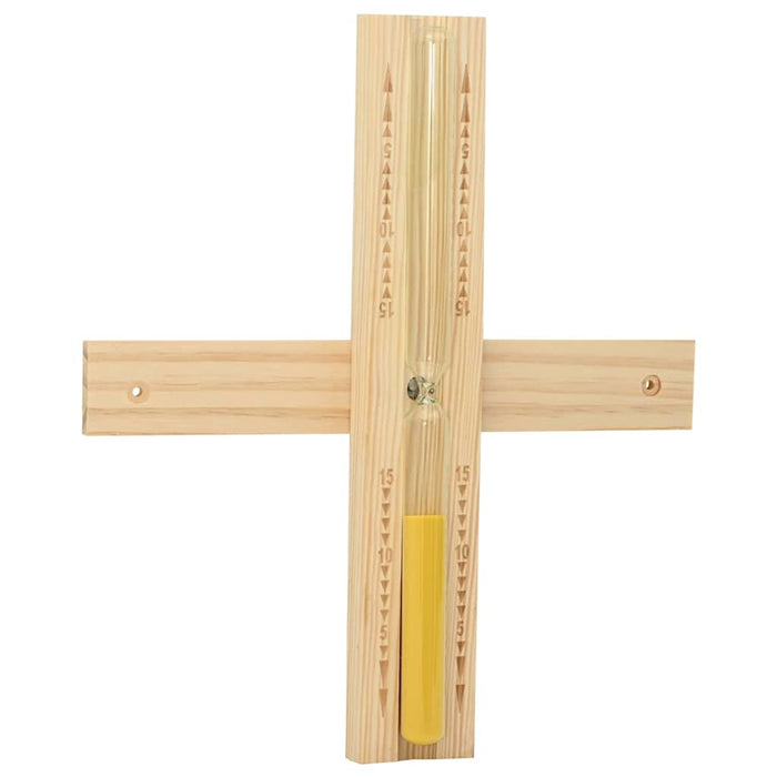 Set di Accessori per Sauna 4 pcs Marrone 42023676