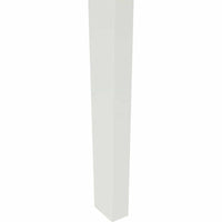 Sedia da pranzo 2 pcs Bianco e Grigio Legno Massello 42020496