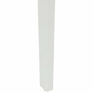 Sedia da pranzo 2 pcs Bianco e marrone Legno Massello 42020508
