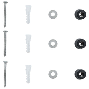 Cassetta Postale da Muro con porta Verde 29 x 13 x 41 cm 42023496