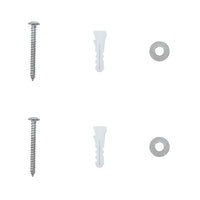 Cassetta Postale da Muro con porta Rosso 40.5 x 15.5 x 44 cm 42023502