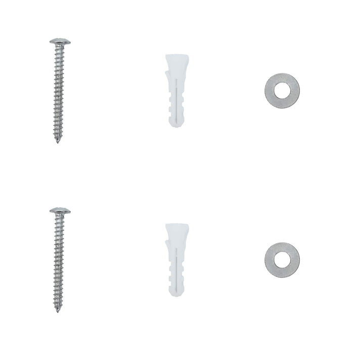 Cassetta Postale da Muro con porta Rosso 40.5 x 15.5 x 44 cm 42023502