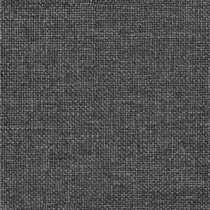 Letto con Testiera Rivestita Grigio scuro 120 x 190 cm 3405543