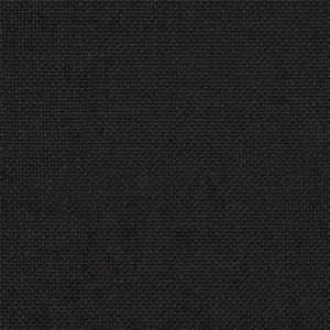 Letto con Testiera Rivestita Nero 120 x 190 cm Pino massello 3405544