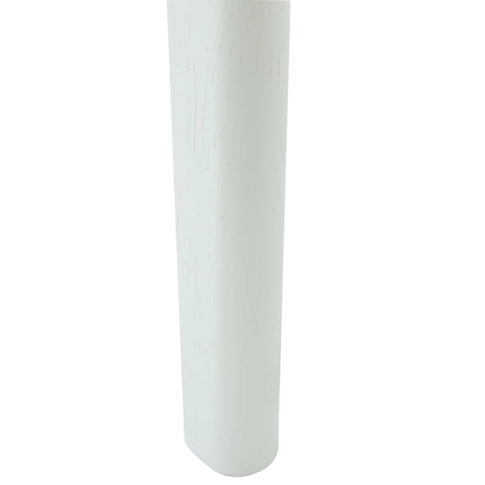 Sedia da pranzo 2 pcs bianco e naturale 42020398
