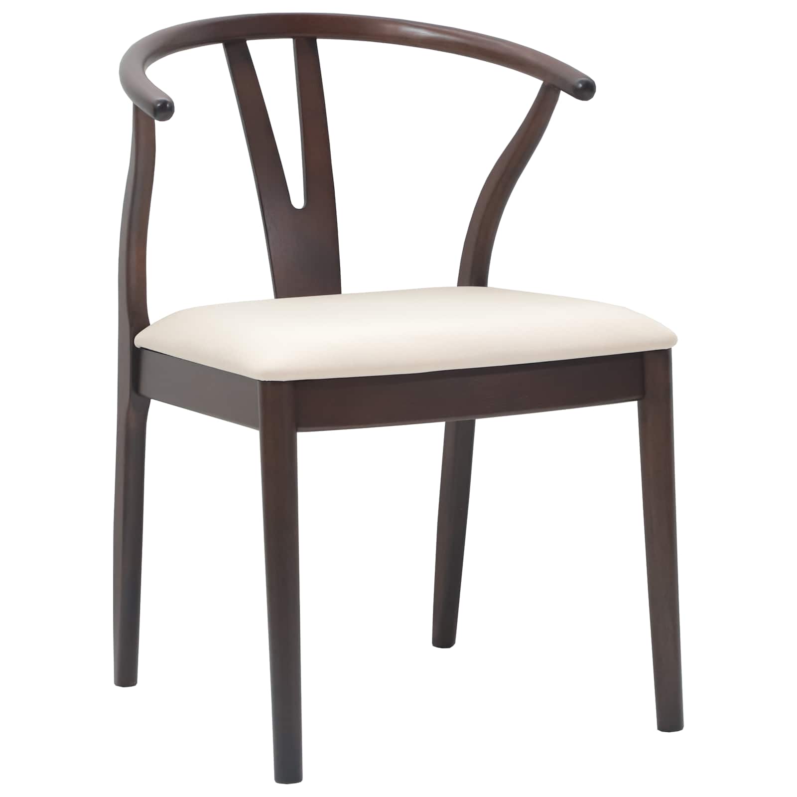 Sedia da pranzo 2 pcs Marrone chiaro e chiaro 42020411