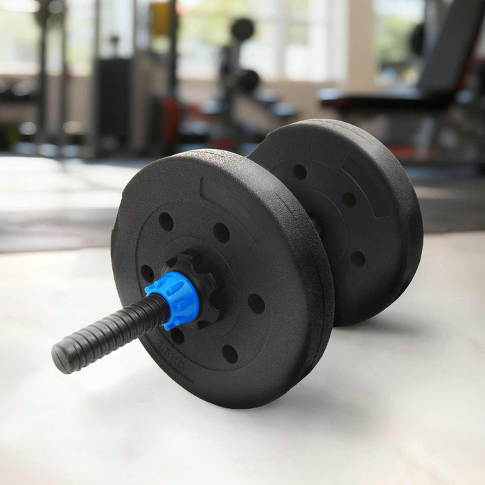 Piatto per Pesi 4 pcs Nero Ø 21 x 3.8 cm 42023471