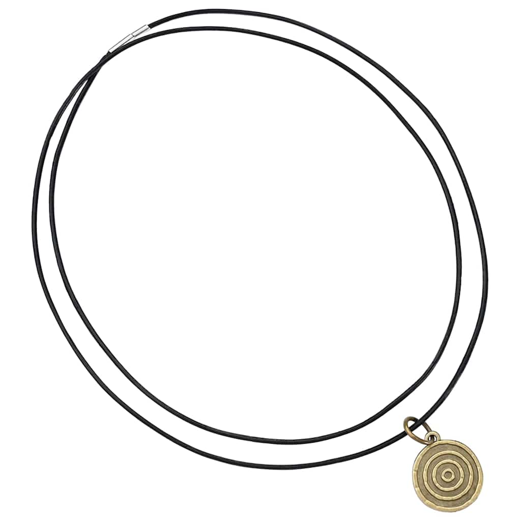 Cordino in Pelle Nero Ø1 mm x 5 m Pelle 42021949