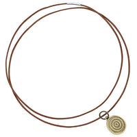 Cordino in Pelle Marrone Chiaro Ø1,5 mm x 50 m Pelle 42021996