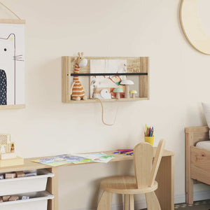 Scaffale per riviste Rovere Sonoma 60 x 12 x 30 cm 890794