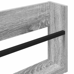 Scaffale per riviste 2 pcs Grigio Sonoma 60 x 12 x 30 cm 890799