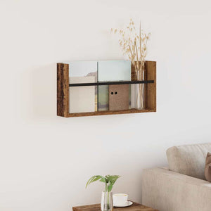 Scaffale per riviste Legno vecchio 60 x 12 x 30 cm 890800