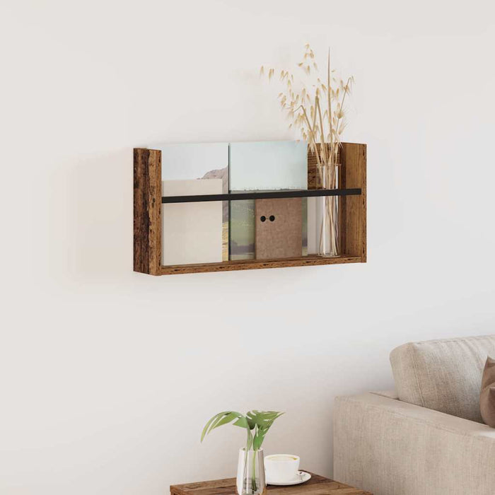 Scaffale per riviste Legno vecchio 60 x 12 x 30 cm 890800