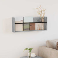 Scaffale per riviste Grigio Sonoma 80 x 12 x 30 cm 890810