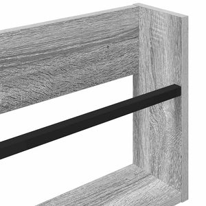 Scaffale per riviste 2 pcs Grigio Sonoma 80 x 12 x 30 cm 890811