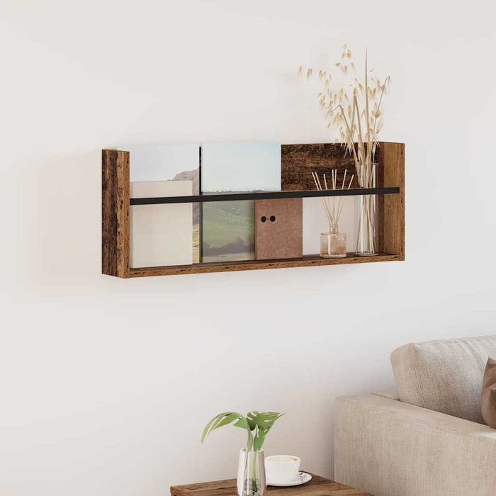 Scaffale per riviste Legno vecchio 80 x 12 x 30 cm 890812