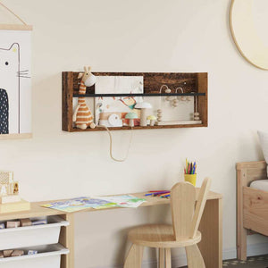 Scaffale per riviste Legno vecchio 80 x 12 x 30 cm 890812