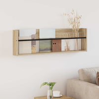 Scaffale per riviste Rovere Sonoma 100 x 12 x 30 cm 890818