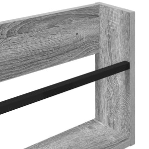 Scaffale per riviste Grigio Sonoma 100 x 12 x 30 cm 890822