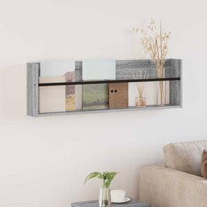 Scaffale per riviste Grigio Sonoma 100 x 12 x 30 cm 890822