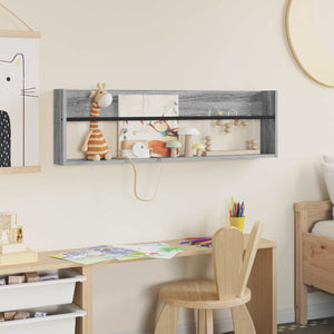 Scaffale per riviste Grigio Sonoma 100 x 12 x 30 cm 890822