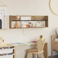 Scaffale per riviste Rovere artigianale 100 x 12 x 30 cm 890826