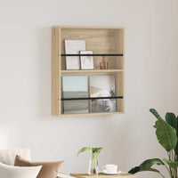 Scaffale per riviste Rovere Sonoma 60 x 12 x 70 cm 890830