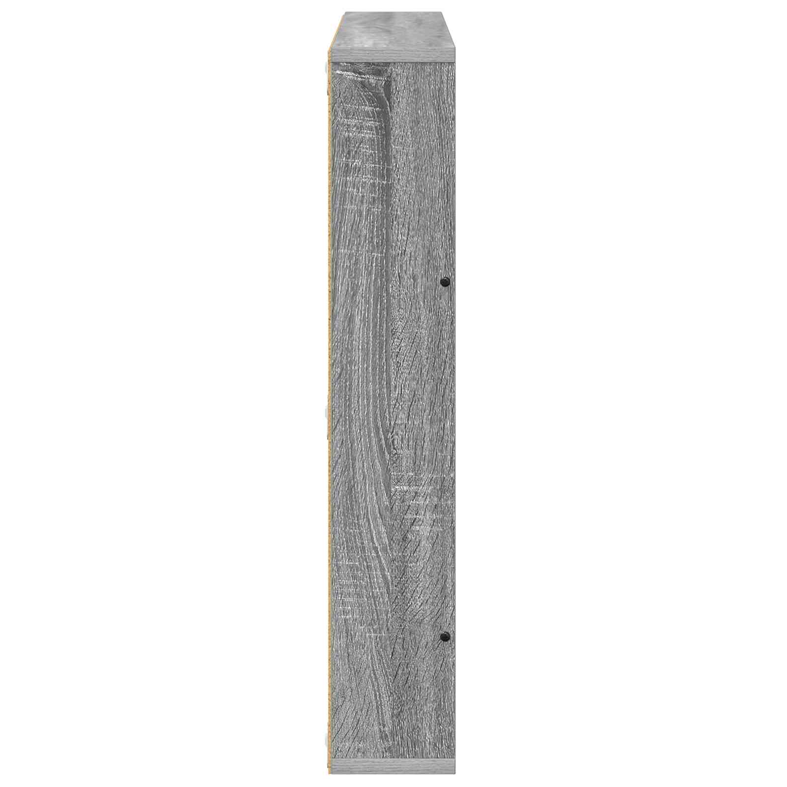 Scaffale per riviste Grigio Sonoma 60 x 12 x 70 cm 890834