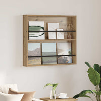 Scaffale per riviste Rovere artigianale 80 x 12 x 70 cm 890850