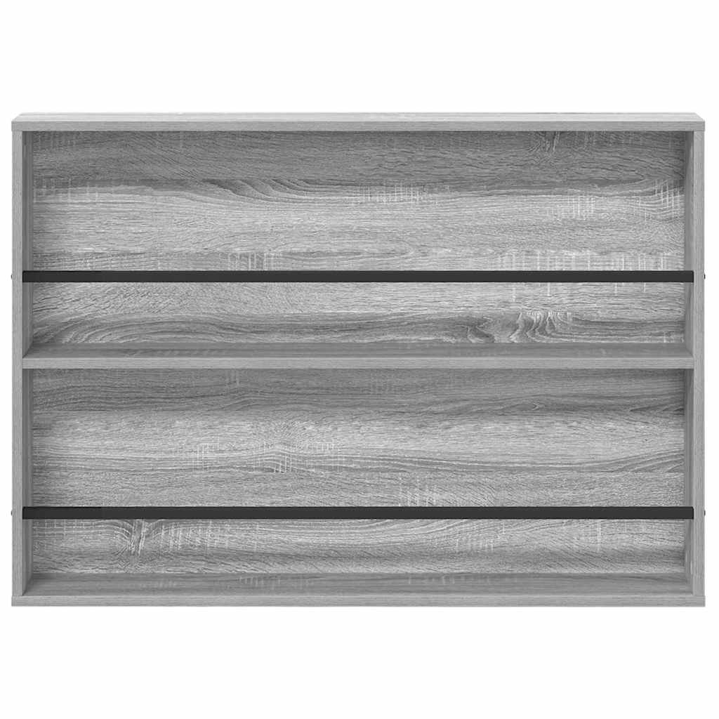 Scaffale per riviste Grigio Sonoma 100 x 12 x 70 cm 890858