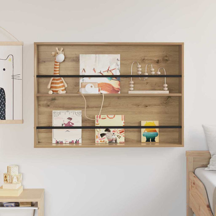 Scaffale per riviste Rovere artigianale 100 x 12 x 70 cm 890862