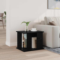 Tavolo laterale Rovere Nero 35 x 35 x 45 cm Legno multistrato 890865