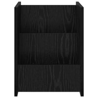 Tavolo laterale Rovere Nero 35 x 35 x 45 cm Legno multistrato 890865