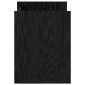 Tavolo laterale Rovere Nero 35 x 35 x 45 cm Legno multistrato 890865