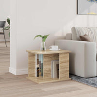 Tavolo laterale Rovere Sonoma 35 x 35 x 45 cm Legno multistrato 890866