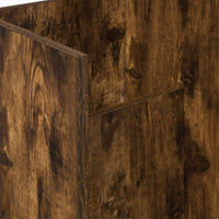 Tavolo laterale Rovere fumé 35 x 35 x 45 cm Legno multistrato 890868