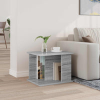 Tavolo laterale Grigio Sonoma 35 x 35 x 45 cm Legno multistrato 890869