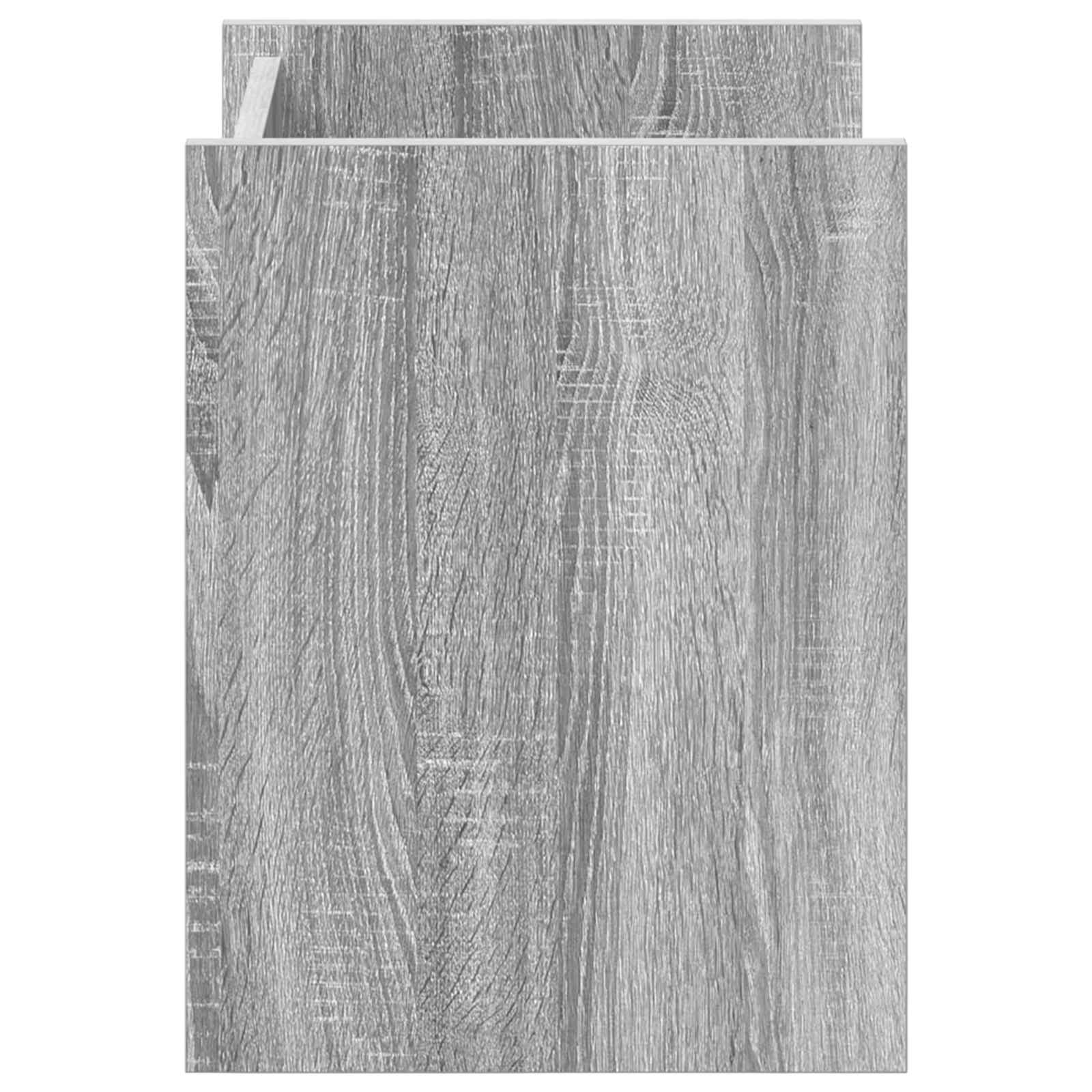 Tavolo laterale Grigio Sonoma 35 x 35 x 45 cm Legno multistrato 890869