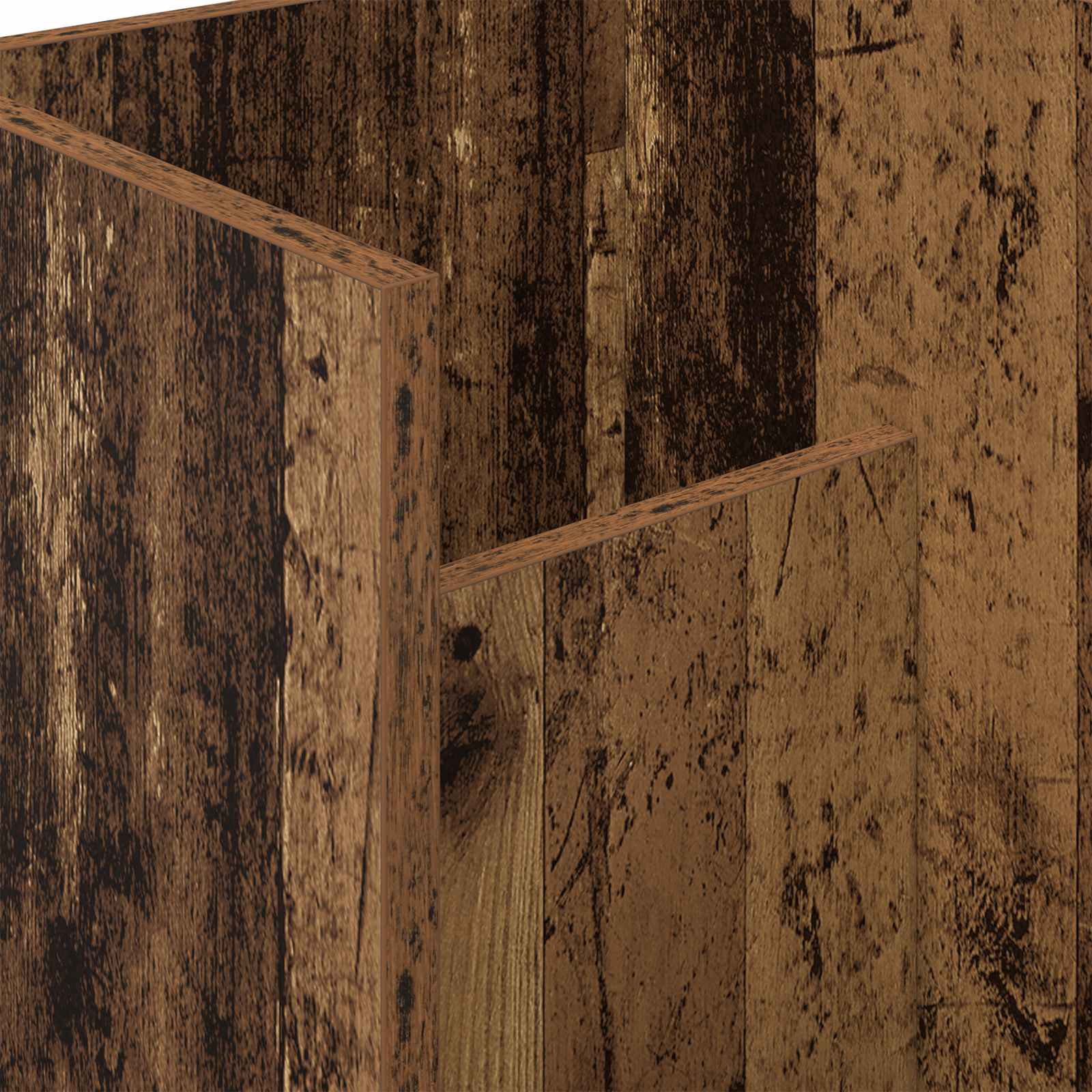 Tavolo laterale Legno vecchio 35 x 35 x 45 cm Legno multistrato 890870