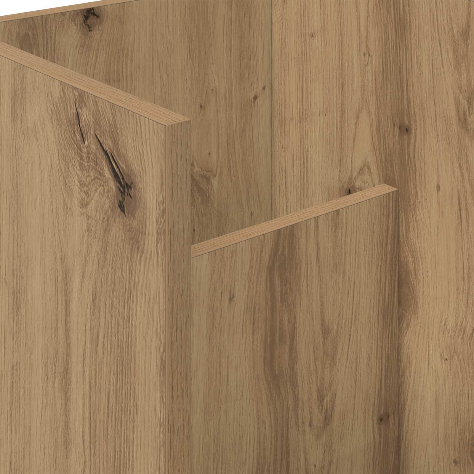 Tavolo laterale Rovere artigianale 35 x 35 x 45 cm 890871