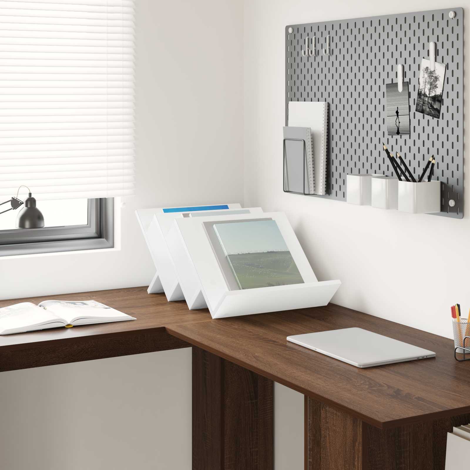 Mobile laterale Bianco 57,5 x 40 x 42 cm Legno multistrato 890872