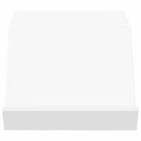 Mobile laterale Bianco 57,5 x 40 x 42 cm Legno multistrato 890872