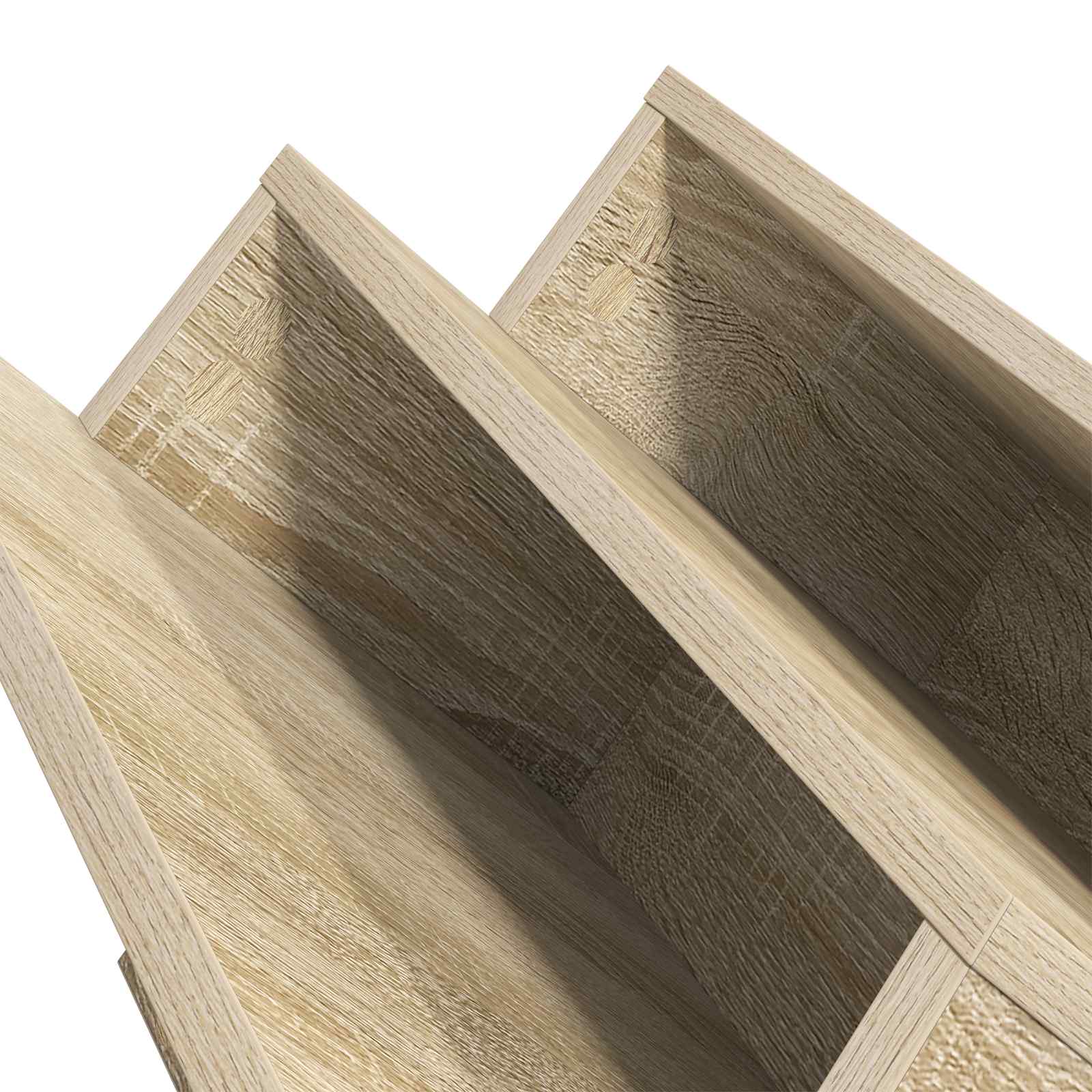 Mobile laterale con lo scaffale Rovere Sonoma 57,5 x 40 x 42 cm 890874