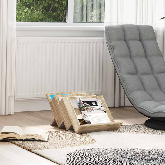 Mobile laterale con lo scaffale Rovere Sonoma 57,5 x 40 x 42 cm 890874