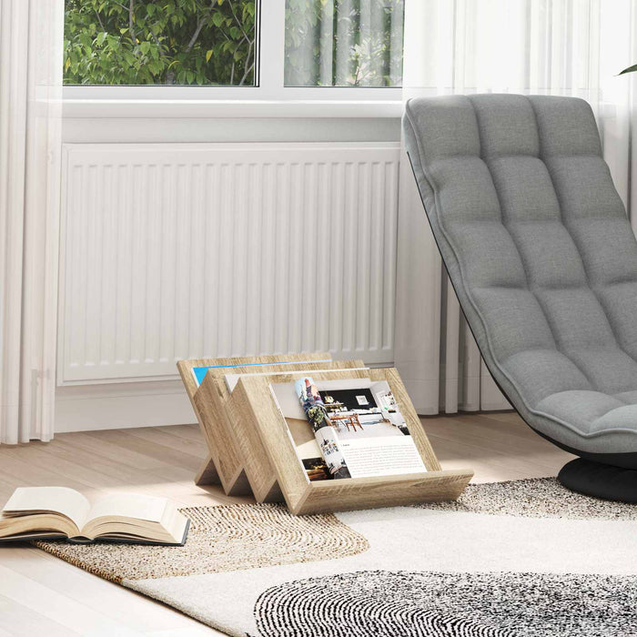 Mobile laterale con lo scaffale Rovere Sonoma 57,5 x 40 x 42 cm 890874