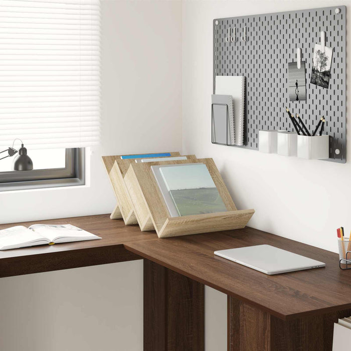 Mobile laterale con lo scaffale Rovere Sonoma 57,5 x 40 x 42 cm 890874