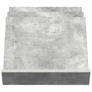 Mobile laterale Grigio cemento 57,5 x 40 x 42 cm 890875