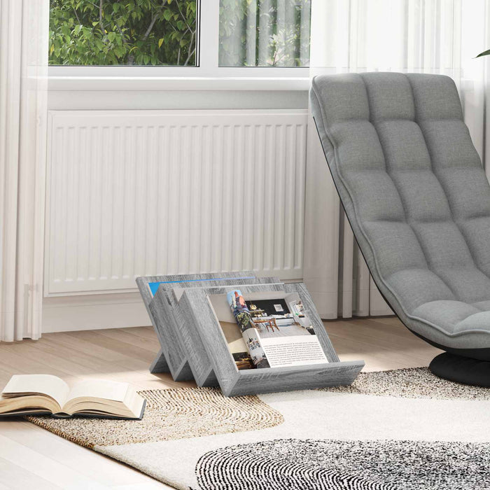 Mobile laterale con lo scaffale Grigio Sonoma 57,5 x 40 x 42 cm 890877